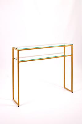 Консоль AllConsoles Консольный стол 1042-CG clear золотой арт. 1042-CG clear