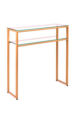 Консоль AllConsoles Консольный стол 1044-CG clear золотой арт. 1044-CG clear