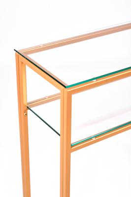 Консоль AllConsoles Консольный стол 1044-CG clear золотой арт. 1044-CG clear