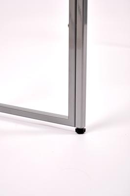 Консоль AllConsoles Консольный стол 1041-CS clear серебряный арт. 1041-CS clear