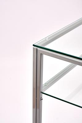 Консоль AllConsoles Консольный стол 1041-CS clear серебряный арт. 1041-CS clear