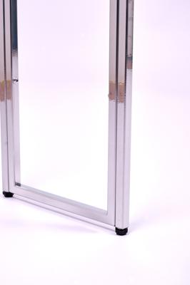 Консоль AllConsoles Консольный стол 1042-CS clear серебряный арт. 1042-CS clear
