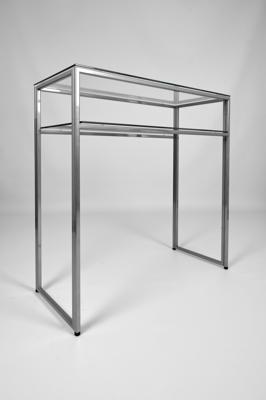 Консоль AllConsoles Консольный стол 1043-CS clear серебряный арт. 1043-CS clear