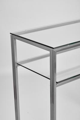 Консоль AllConsoles Консольный стол 1044-CS clear серебряный арт. 1044-CS clear