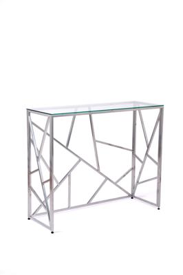 Консоль AllConsoles Консольный стол 1051-CS clear серебряный арт. 1051-CS clear