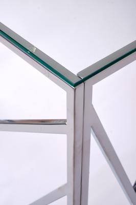 Консоль AllConsoles Консольный стол 1051-CS clear серебряный арт. 1051-CS clear