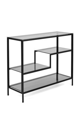 Консоль AllConsoles Консольный стол 1011-CB grey черный муар арт. 1011-CB grey