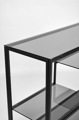Консоль AllConsoles Консольный стол 1011-CB grey черный муар арт. 1011-CB grey