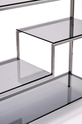 Консоль AllConsoles Консольный стол 1011-CS grey серебряный арт. 1011-CS grey