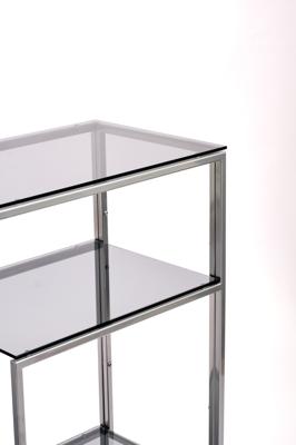 Консоль AllConsoles Консольный стол 1011-CS grey серебряный арт. 1011-CS grey