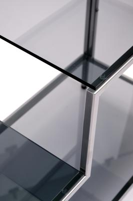 Консоль AllConsoles Консольный стол 1011-CS grey серебряный арт. 1011-CS grey