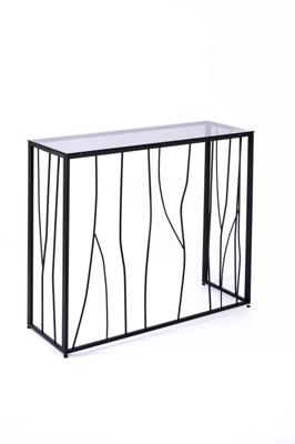 Консоль AllConsoles Консольный стол 1021-CB grey черный муар арт. 1021-CB grey
