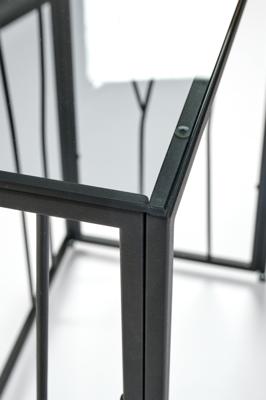 Консоль AllConsoles Консольный стол 1023-CB grey черный муар арт. 1023-CB grey