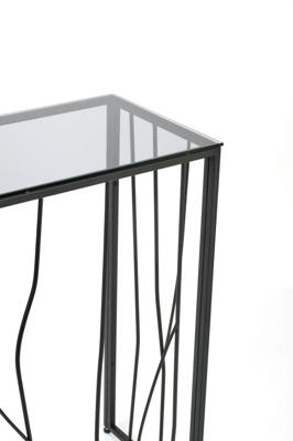 Консоль AllConsoles Консольный стол 1023-CB grey черный муар арт. 1023-CB grey