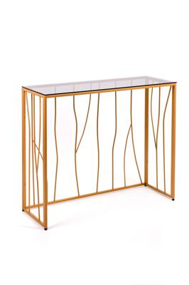Консоль AllConsoles Консольный стол 1021-CG grey золотой арт. 1021-CG grey