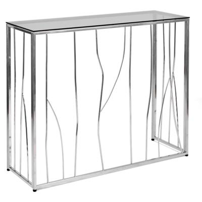 Консоль AllConsoles Консольный стол 1021-CS grey серебряный арт. 1021-CS grey