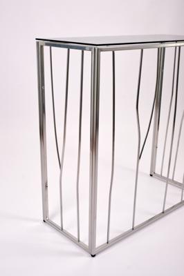 Консоль AllConsoles Консольный стол 1023-CS grey серебряный арт. 1023-CS grey