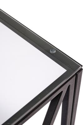 Консоль AllConsoles Консольный стол 1031-CB grey черный муар арт. 1031-CB grey