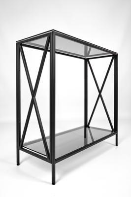 Консоль AllConsoles Консольный стол 1033-CB grey черный муар арт. 1033-CB grey