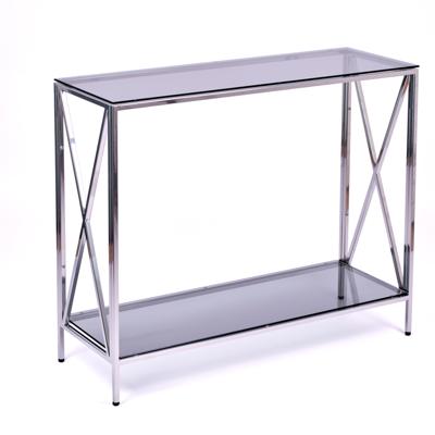 Консоль AllConsoles Консольный стол 1031-CS grey серебряный арт. 1031-CS grey