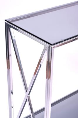 Консоль AllConsoles Консольный стол 1031-CS grey серебряный арт. 1031-CS grey