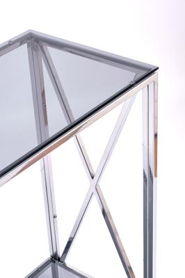 Консоль AllConsoles Консольный стол 1031-CS grey серебряный арт. 1031-CS grey