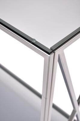 Консоль AllConsoles Консольный стол 1031-CS grey серебряный арт. 1031-CS grey