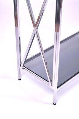 Консоль AllConsoles Консольный стол 1033-CS grey серебряный арт. 1033-CS grey