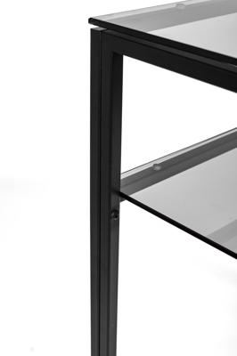 Консоль AllConsoles Консольный стол 1041-CB grey черный муар арт. 1041-CB grey