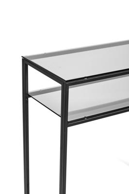 Консоль AllConsoles Консольный стол 1041-CB grey черный муар арт. 1041-CB grey