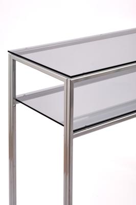 Консоль AllConsoles Консольный стол 1041-CS grey серебряный арт. 1041-CS grey