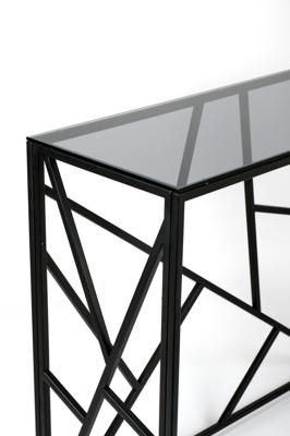 Консоль AllConsoles Консольный стол 1051-CB grey черный муар арт. 1051-CB grey