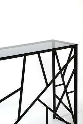 Консоль AllConsoles Консольный стол 1051-CB grey черный муар арт. 1051-CB grey