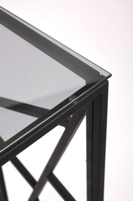 Консоль AllConsoles Консольный стол 1053-CB grey черный муар арт. 1053-CB grey