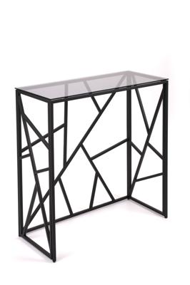 Консоль AllConsoles Консольный стол 1053-CB grey черный муар арт. 1053-CB grey