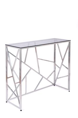 Консоль AllConsoles Консольный стол 1051-CS grey серебряный арт. 1051-CS grey