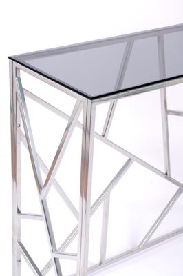 Консоль AllConsoles Консольный стол 1051-CS grey серебряный арт. 1051-CS grey
