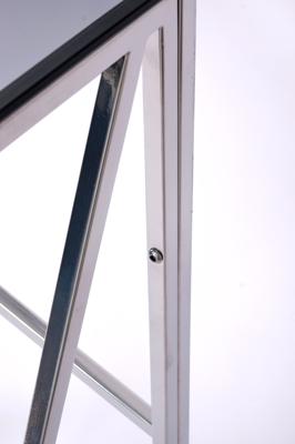 Консоль AllConsoles Консольный стол 1051-CS grey серебряный арт. 1051-CS grey