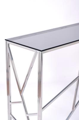 Консоль AllConsoles Консольный стол 1051-CS grey серебряный арт. 1051-CS grey