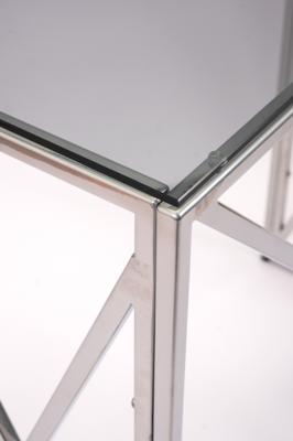 Консоль AllConsoles Консольный стол 1053-CS grey серебряный арт. 1053-CS grey