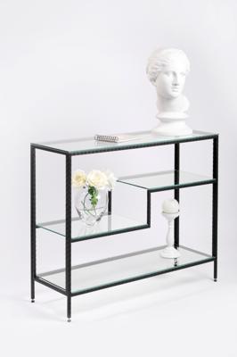 Консоль AllConsoles Консольный стол 1011-CB loft clear черный муар арт. 1011-CB loft clear
