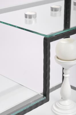 Консоль AllConsoles Консольный стол 1011-CB loft clear черный муар арт. 1011-CB loft clear