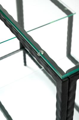 Консоль AllConsoles Консольный стол 1013-CB loft clear черный муар арт. 1013-CB loft clear