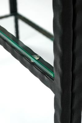 Консоль AllConsoles Консольный стол 1013-CB loft clear черный муар арт. 1013-CB loft clear