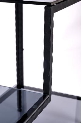 Консоль AllConsoles Консольный стол 1011-CB loft grey черный муар арт. 1011-CB loft grey