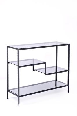 Консоль AllConsoles Консольный стол 1011-CB loft grey черный муар арт. 1011-CB loft grey