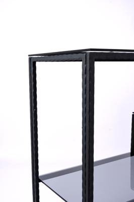 Консоль AllConsoles Консольный стол 1011-CB loft grey черный муар арт. 1011-CB loft grey