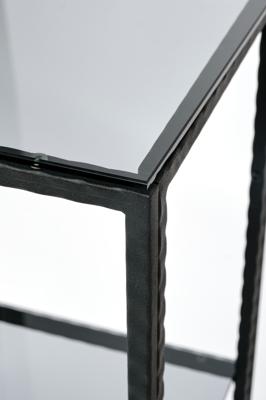 Консоль AllConsoles Консольный стол 1013-CB loft grey черный муар арт. 1013-CB loft grey