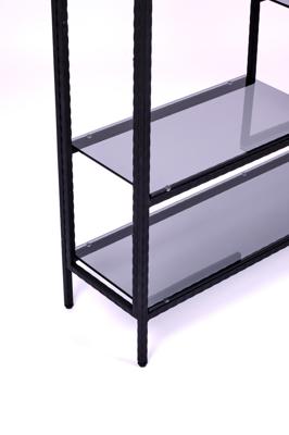 Консоль AllConsoles Консольный стол 1012-CB loft grey черный муар арт. 1012-CB loft grey
