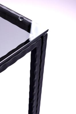 Консоль AllConsoles Консольный стол 1012-CB loft grey черный муар арт. 1012-CB loft grey
